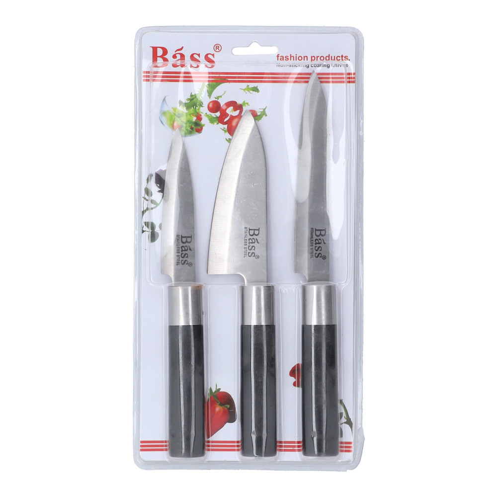 Bass Set of 3 Pcs Knife