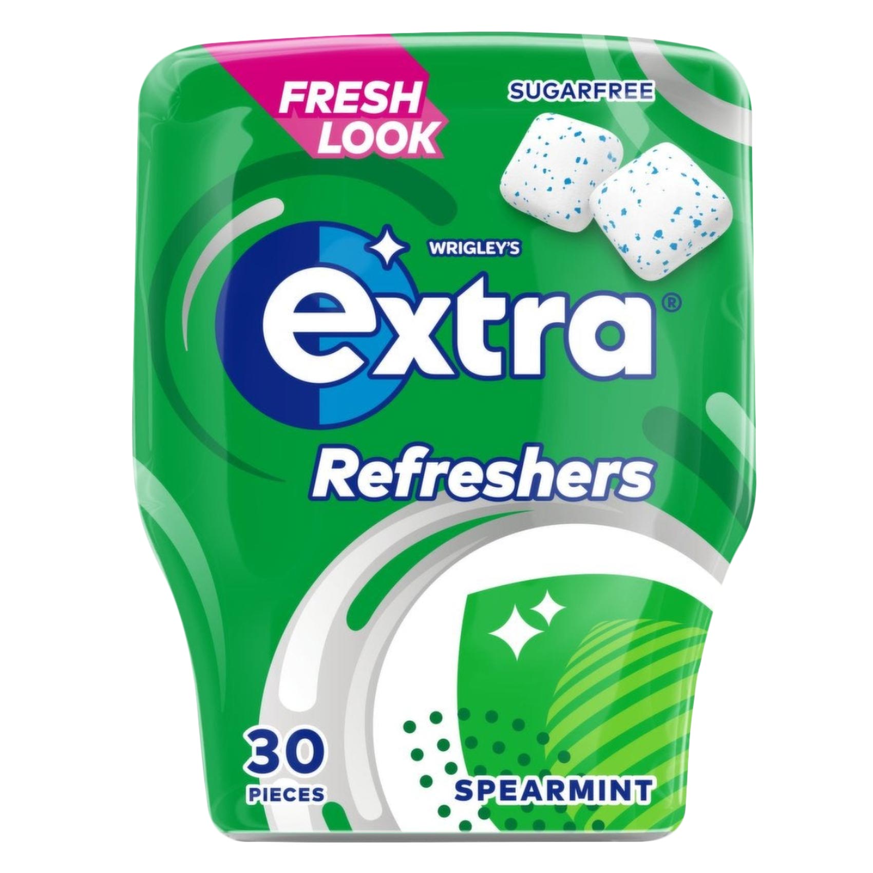 Wrigley&#39;s Extra Refreshers - Spearmint -Sugar Free- Gum 67g
