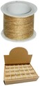 Generic Beautiful All Purpose Natural Jute String Rolls (10 Meter) (Pack Of 24 Rolls)