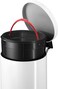 HAILO SOLID-M silver - PEDAL BIN