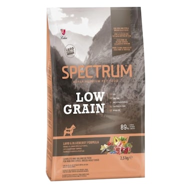 Spectrum Low Grain Lamb And Blueberry Mini And Small Breeds Dog Food 2.5kg