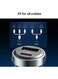 Trands Glassyseries Dual Port USB C to A Car Charger TR-CC177