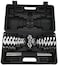 ULTIMAX 20 kg Chrome Dumbbell Set Adjustable Dumbbells set Cast Iron Adjustable Dumbbell Set - Hand Weight Lifting CHROME + Box
