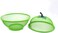 Lavish Apple Shape Mesh Fruit And Vegetable Basket With Lid And Cover For Kitchen And Dining Table Color Geen