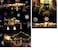 Lavish Holiday LED Christmas Lights Outdoor String Lights Decoration For Party Holiday Wedding Garland 100 LED White