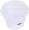 Royalford 22Ltr Transparent Bucket With Lid1X24, Clear