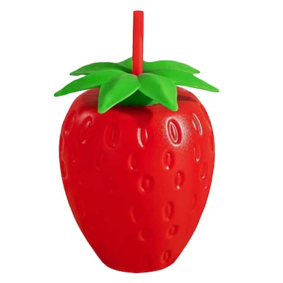 QLUX STRAWBERRY WATER BOTTLE