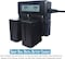 DMK Power NP-F970 Camera Battery and Digital Dual Charger 9800mAh for Sony PXW-Z150 NEX-EA50M FDR-AX14K HDR-AX2000 FX1 FX7 FX1000 HVR-V1U Z1U Z5U Z7U NX5U MC2000U MC2500 NX100 Camcorder