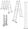 Multi Purpose Folding Extension Aluminum Ladder (4 x 5 6 Meters)