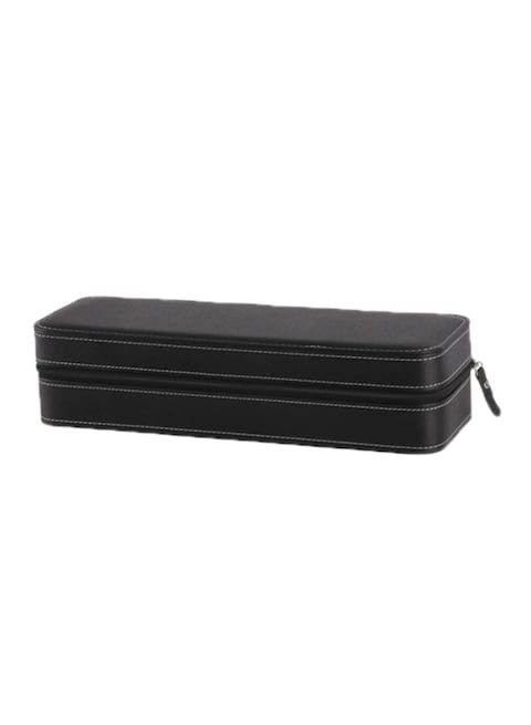 Generic 6-Slot PU Leather Watch Box