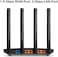 TP-Link Archer C80 Ac1900 Mu Mimo Dual Band Wireless Gaming Router, Wi Fi Speed Up To 1300 Mbps/5 Ghz + 600 Mbps/2.4 GHZ, Supports Parental Control, Guest Wi Fi, Black, Ac1900 Mbps Gigabit Ports