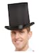 Smiffys Deluxe Top Hat with Elastic Inner Brim