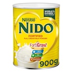 Buy Nido Fortified Full Cream Milk Powder Can 900g in Saudi Arabia