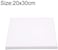 Generic Arts Oil Acrylic Paint White Blank Square Artist Canvas Wooden Board Frame Office School Supply