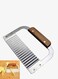 Generic Corrugated Knife French Fries Potato Cutter Silver