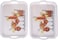 Flamingo Tray, Multi-Colour, 17.5 Inches, FL9131CMW, 2 Pieces