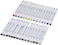 Generic - 30 Colors Dual Twin Tip Marker Marking Pens Art Sketch Highlighters