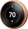 Google Nest Learning Thermostat - 3rd Generation - Copper