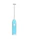 Generic Electric Mini Stirrer Milk Frother Coffee Shake Mixer CF128 Blue