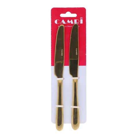 Camri Knife C61 Gold 2 pcs