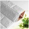LINGWEI PE Foam Self Adhesive Wall Sticker Adhesive Wall Tiles Waterproof Wall Panels Decorative Wall Tile Sticker Waterproof White Wallpaper 3D Brick Wall Stickers 20-Pieces