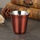 Coffee cup vacuum stainless stee 120ml Bronze