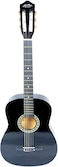 38 inch Mike Music Classical Guitar, Black - 38C With Bag,Strings, Capo (38 inch, Black)