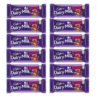 Cadbury Dairy Milk Fruit  Nut 35G X12