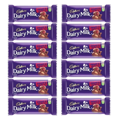 Cadbury Dairy Milk Fruit  Nut 35G X12