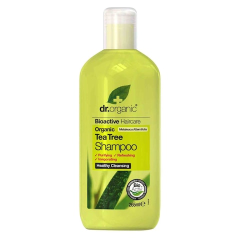 Dr. Organic Bioactive Skincare Organic Tea Tree Shampoo Green 265ml
