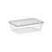 Cosmoplast 650 Ml Pack Of 10 Clear Microwave Containers With Clear Lids, Ifcmmwclt65S01Tp, Microwave Container