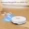 Roborock S8 Robot Vacuum Cleaner With Dual Brush &amp; 6000Pa Suction &amp; 3D Structured Light Obstacle Avoidance Robot Vacuum Compatible With Alexa For Pet Hair (Upgrade of Roborock S7)(White)