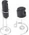 Lavish 2-Pack Battery Powered Electric Milk Frother Handheld Egg Beater With Stand