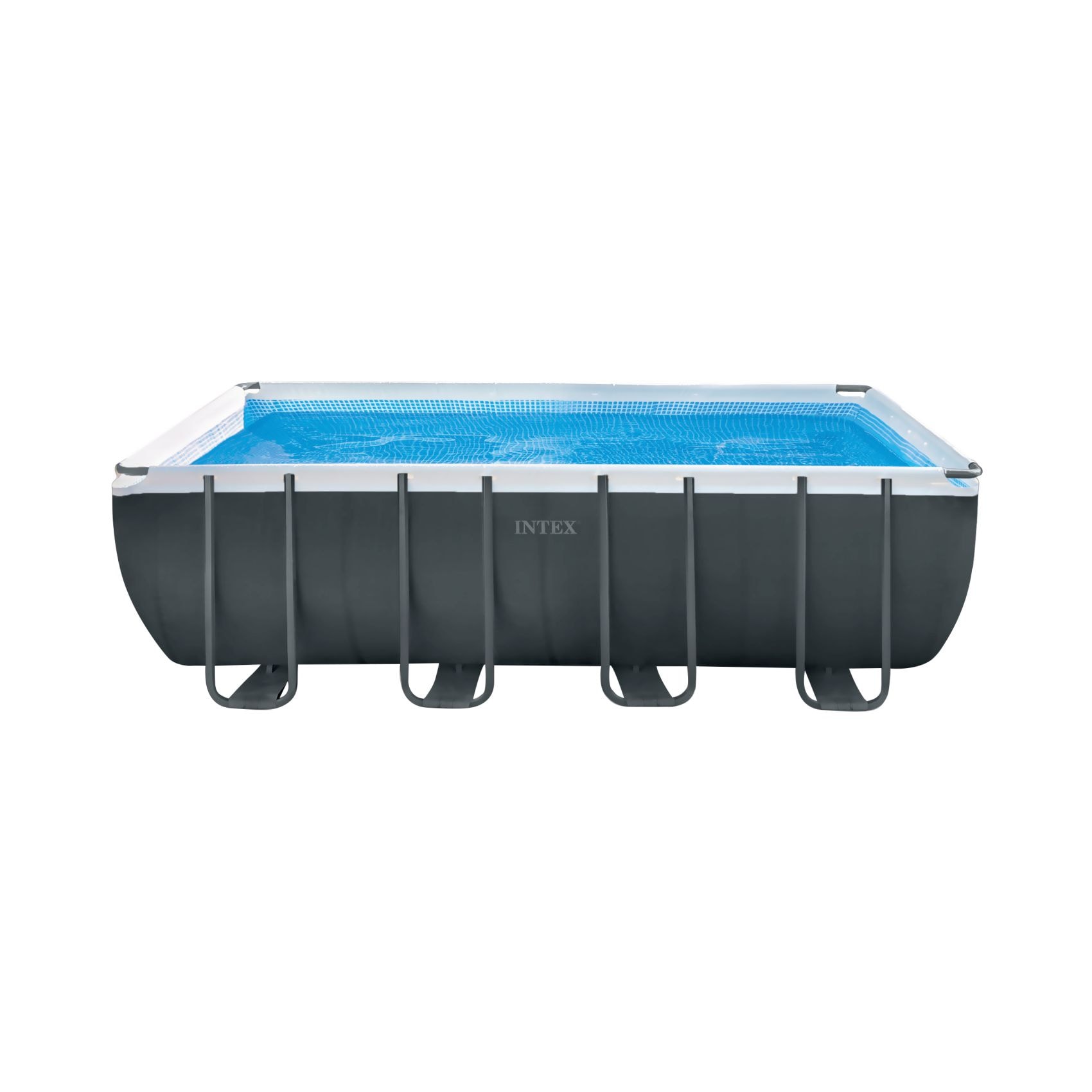 Buy Intex Ultra Quadra Frame Pool Grey 549x274x132cm Online | Carrefour UAE