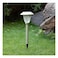 MyChoice Polypropylene Stainless Steel and Glass LED Solar Light 54.5cm