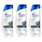 Head &amp; Shoulders Charcoal Detox Anti-Dandruff Shampoo 400ML 2+1