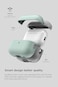 VRS Design Modern for Airpods Pro 2nd Generation case (2022) Airpods Pro 2 case cover with Leather Strap - Marine Green