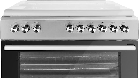 Super General 90x60 Cm Freestanding 5 Gas Cooker, Stainless Steel, SGC9603FSHG
