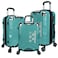 VIPTOUR Trolley Luggage Set of 3 PCS TPC Hard Side Spinner Wheels With TSA Lock