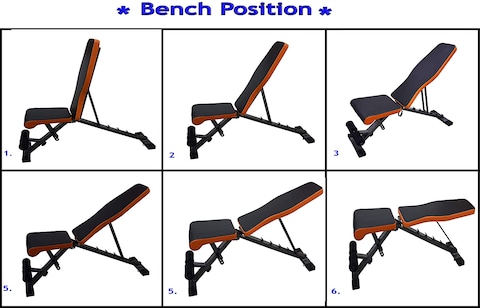H Pro Sit Up Workout Incline/Decline Bench, Adjustable Bench For Home &amp; Gym Workout