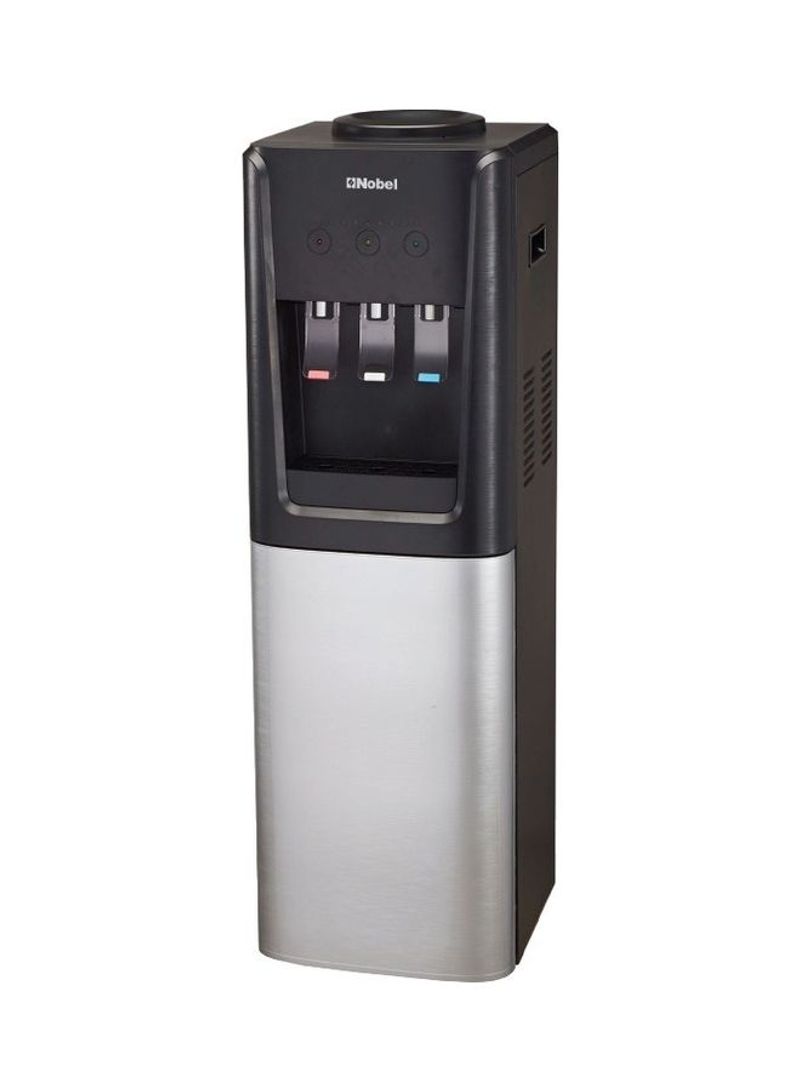 Nobel 3 Tap Top Load Water Dispenser, Black And Silver, NWD1607