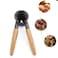 Generic Wooden Handheld Nut Cracker Nuts Opener Sheller