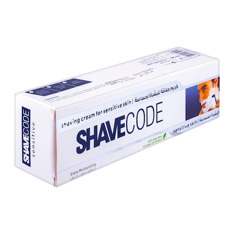 Shave Code Shaving Cream For Sensitive Skin - 90 Ml