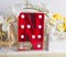 LED Marquee Letter Light Sign Wooden Red (N) 25cm