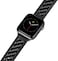 Monocarbon Real Carbon Fiber Apple Watch Band For Apple Watch Ultra (49mm), Series 8/7 (45mm), Series SE2/6/SE/5/4 (44mm) And Series 3/2/1 (42mm) Strap - Matte Black