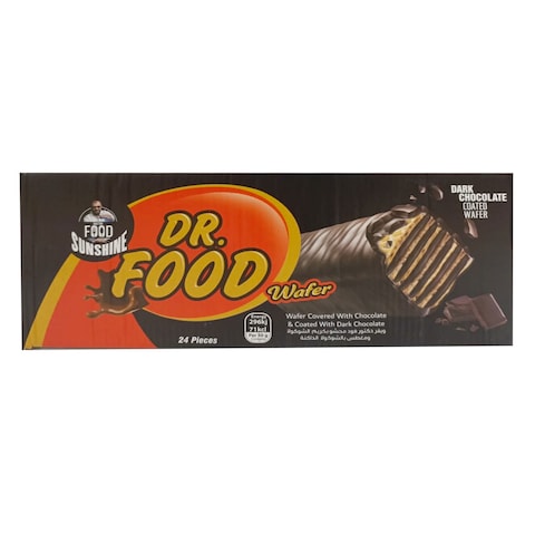 DR Food Wafer Dark Chocolate 50GRX24