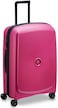 Delsey Paris - Belmont Plus - Hard Suitcase - 4 Double Wheels - 70.5 x 47.5 x 31 cm, RASPBERY