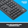 Logitech MK295 Wireless Mouse &amp; Keyboard Combo with SilentTouch Technology, Full Numpad, Advanced Optical Tracking, Lag-Free Wireless, 90% Less Noise - Graphite