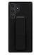 FOCUS Samsung Galaxy S23 Ultra Grip Case Magnetic Kickstand Cover with Foldable Hand Strap Black