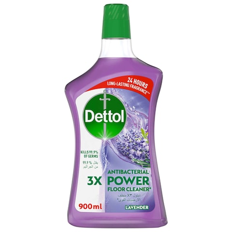 Dettol Lavender 3X Power Antibacterial Floor Cleaner, 900ml